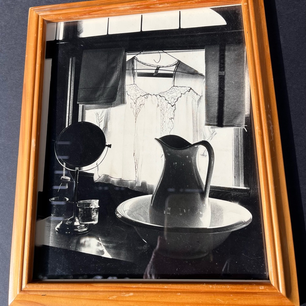 Black White Silver Gelatin Print.  8 inch x 10 inch. Captaviting